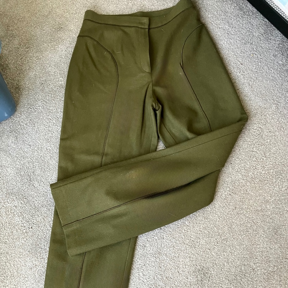 Harve Bernard fully lined wool pants.